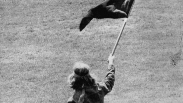 Studentenrevolte an der Kent State University in Ohio, 1970