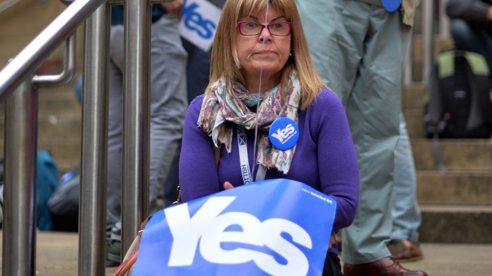 The Final Day Of Campaigning For The Scottish Referendum Ahead Of Tomorrow's Historic Vote
