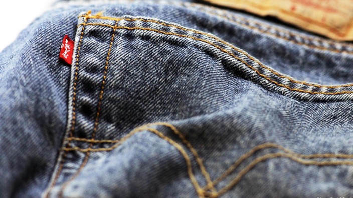 Niederlage von New Yorker: Die "Adlerschwingen"-Ziernaht auf den Gesäßtaschen der Levi's-Jeans. Diese Nähte waren nicht zum ersten Mal Grund für ein Gerichtsverfahren.