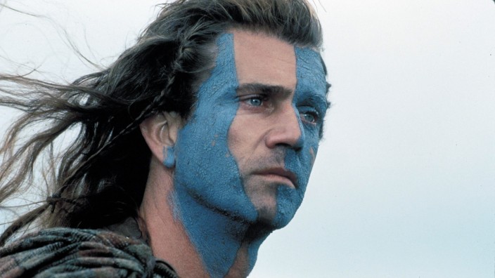 Schotten und Engländer: Unnachgiebiger schottischer Freiheitskämpfer: Mel Gibson als "Braveheart"