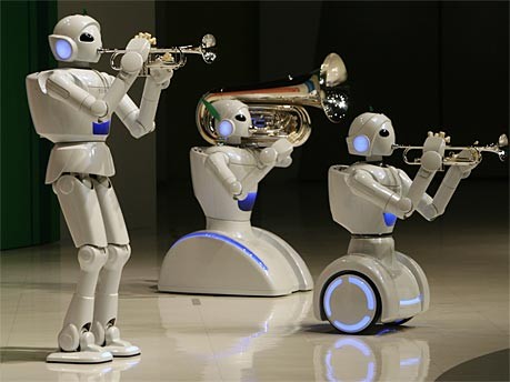 Roboter in Tokio bei Toyota; Reuters