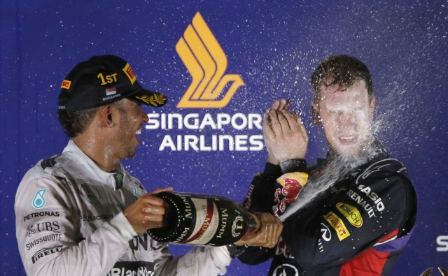 Sebastian Vettel, Formel 1, Singapur, Lewis Hamilton