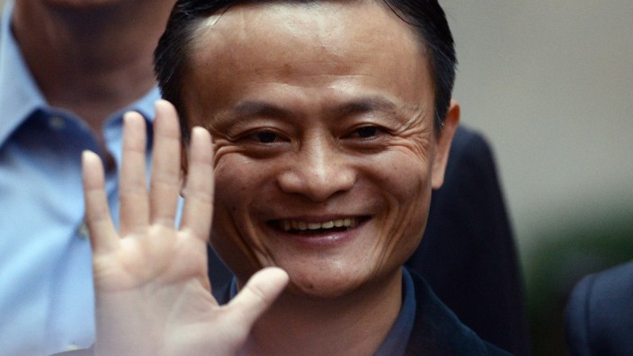 Nach Börsengang von Alibaba: Die neue Nummer Eins auf Chinas Reichenliste: Jack Ma, Gründer von Alibaba