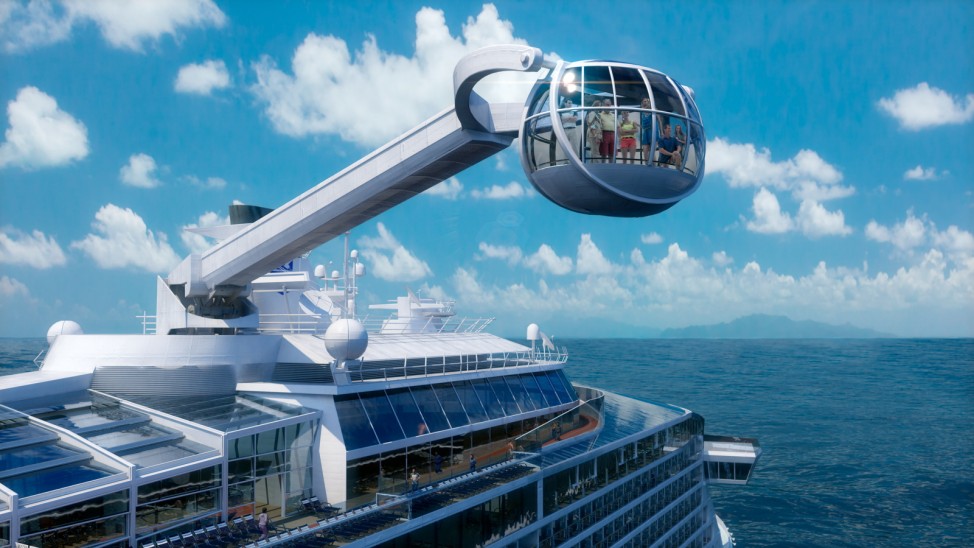 Kreuzfahrtschiff "Quantum of the sea" der Reederei Royal Caribbean International