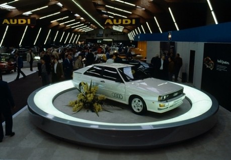 Walter Röhrl Rallye-Quattro von 1984