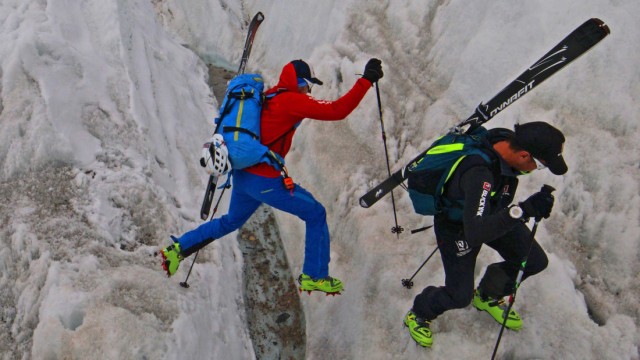 Deutsche Bergsteiger im Himalaya