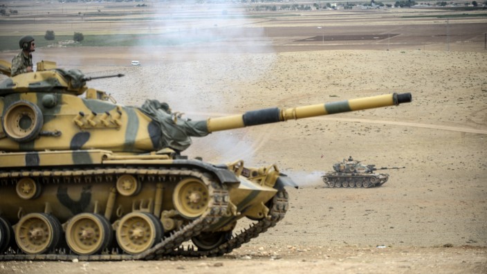 Bedrohung durch Islamisten in Syrien: Anfang der Woche werden nahe der Grenze zu Syrien türkische Panzer stationiert.