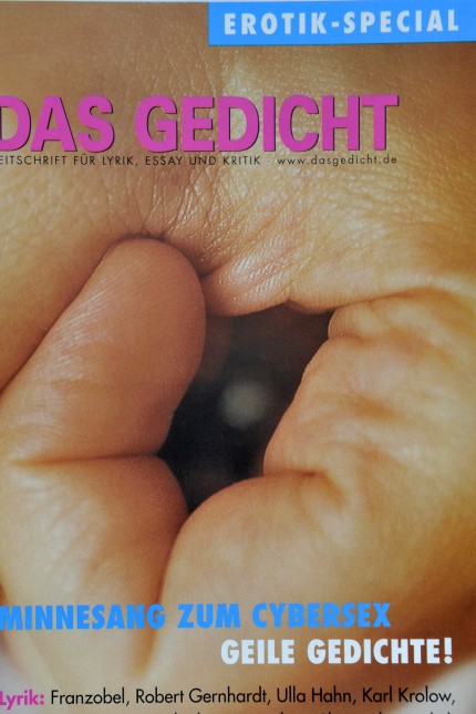 Literaturzeitschrift "Das Gedicht": Jede Ausgabe der Literaturzeitschrift "Das Gedicht" hat ein eigenes Thema. Im Jahr 2000 gab es ein Erotik-Spezial.