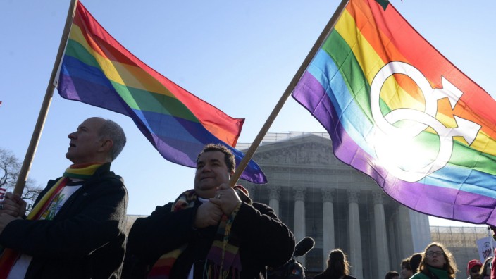 US-Supreme Court entscheidet über Gleichstellung von Homo-Ehen
