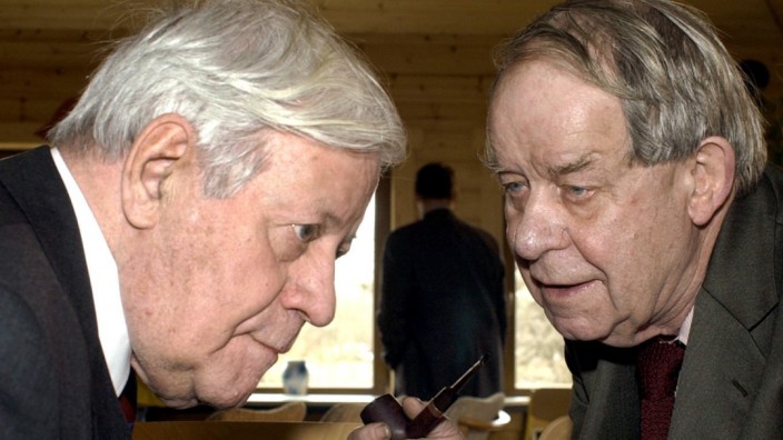 Siegfried Lenz und Helmut Schmidt