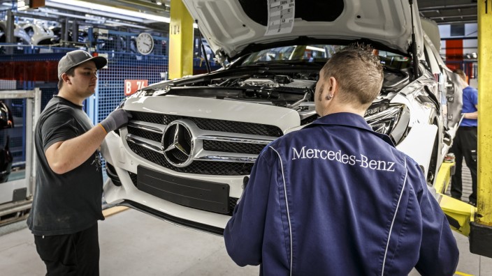 Mercedes-Benz C-Klasse Produktion
