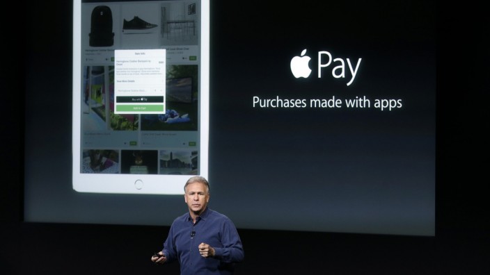 Apple Pay, iPhone, Phil Schiller, Produktpräsentation, Bezahldienst