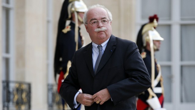 File picture of Total SA CEO Christophe de Margerie arriving at the Elysee Palace in Paris