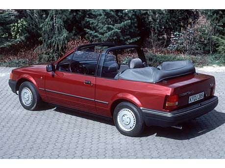 Ford Escort Cabrio Ghia, 1987