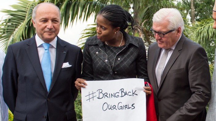 Außenminister Steinmeier und Fabius in Nigeria
