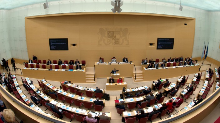 Plenarsitzung bayerischer Landtag