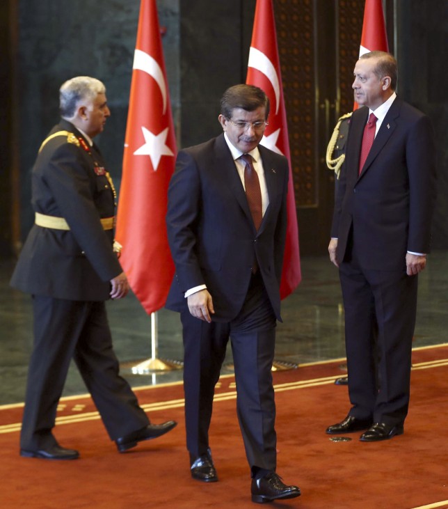 Erdogan Palast Ankara Türkei
