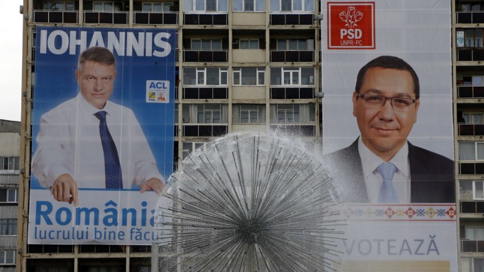 Wahl in Rumänien: Victor Ponta und Klaus Iohannis