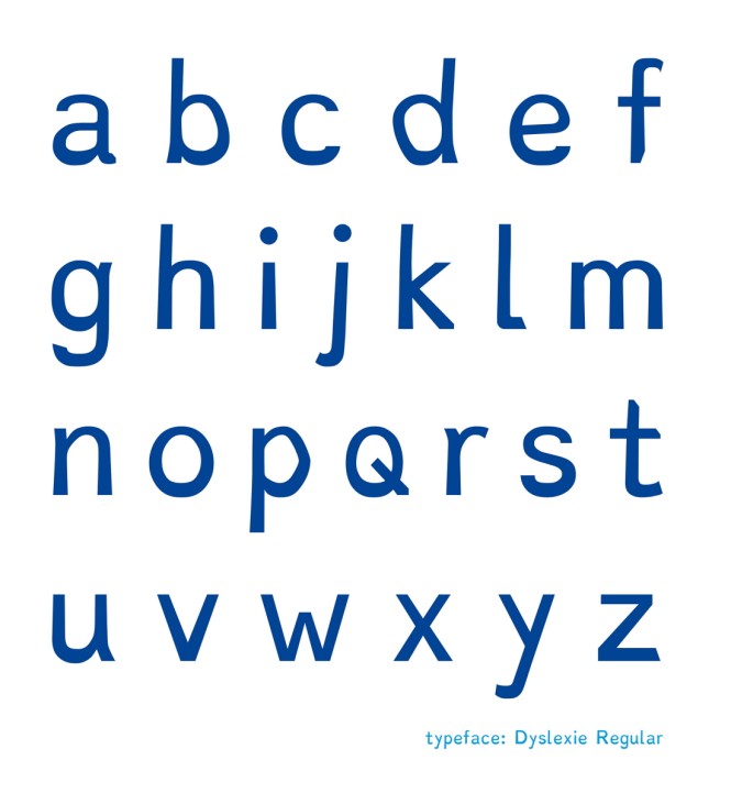 Buchstaben Dyslexie Biennale Istanbul Design