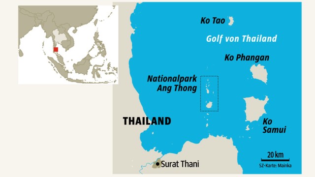 Segeln vor Ko Samui in Thailand: undefined