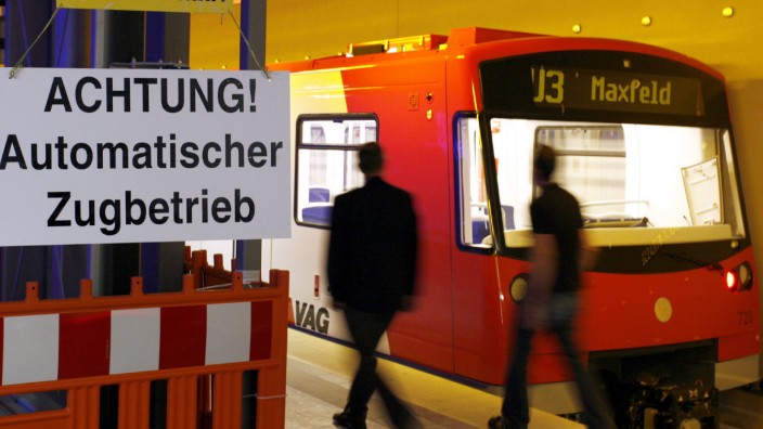Erste vollautomatische U-Bahn in Nürnberg