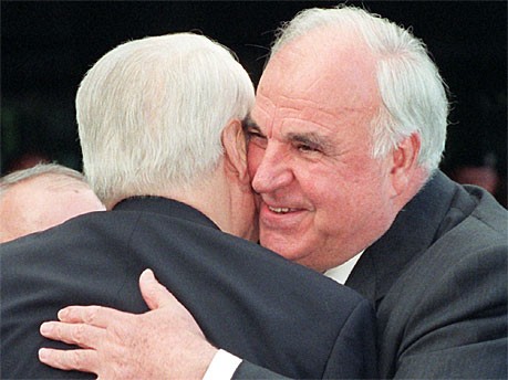 Boris Jelzin; Helmut Kohl; dpa