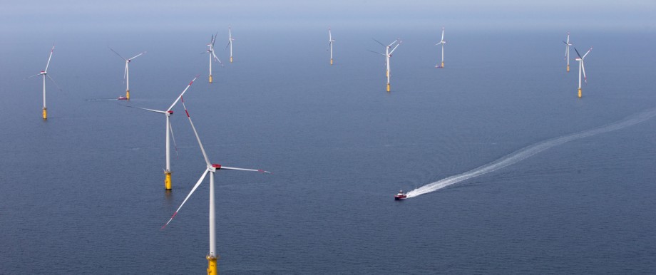 Offshore Windpark in der Nordsee