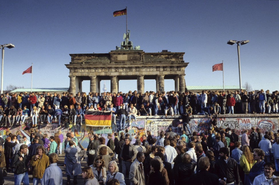 Fall der Berliner Mauer: Brandenburger Tor