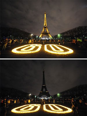 Earth Hour, Paris