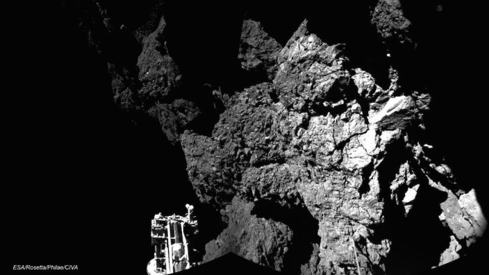 Rosetta-Mission: So hat Philae den Kometen 67P/Tschurjumow-Gerassimenko fotografiert.