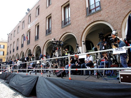 Pavarotti-Trauerfeier in Modena