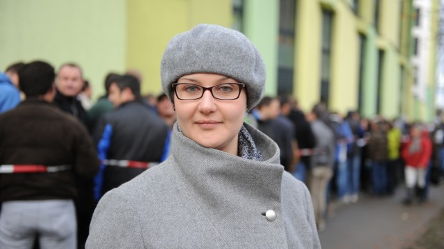 Rumänisches Generalkonsulat: Kam aus Nürnberg angereist, um zu wählen: Roxana Dürr.