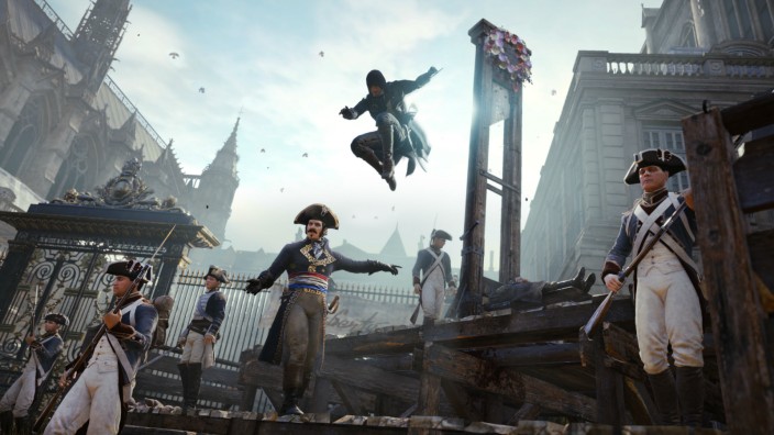 Computerspiel "Assassin's Creed Unity": Hauptsache nicht gesehen werden: Hauptfigur Arno in "Assassin's Creed Unity"