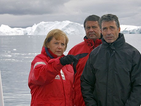 grönland merkel klimawandel gletscher dänemark rasmusssen gabriel Ilulissat