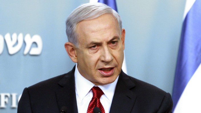 Anschläge in Jerusalem: Spricht nach dem Attentat in einer Synagoge von einem "Kampf um Jerusalem": Israels Ministerpräsident Benjamin Netanjahu