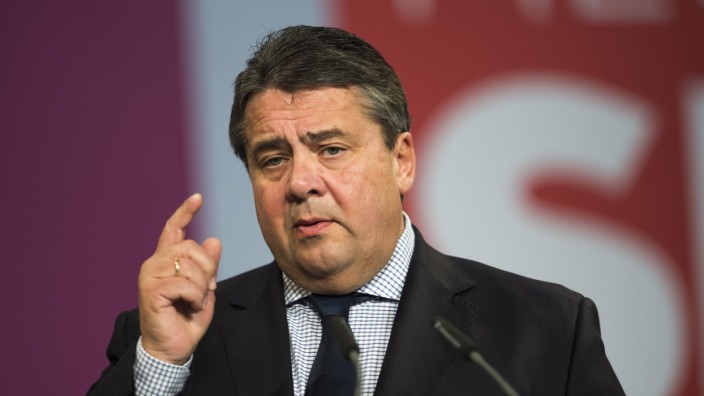 SPD-Bundesvorsitzender Sigmar Gabriel