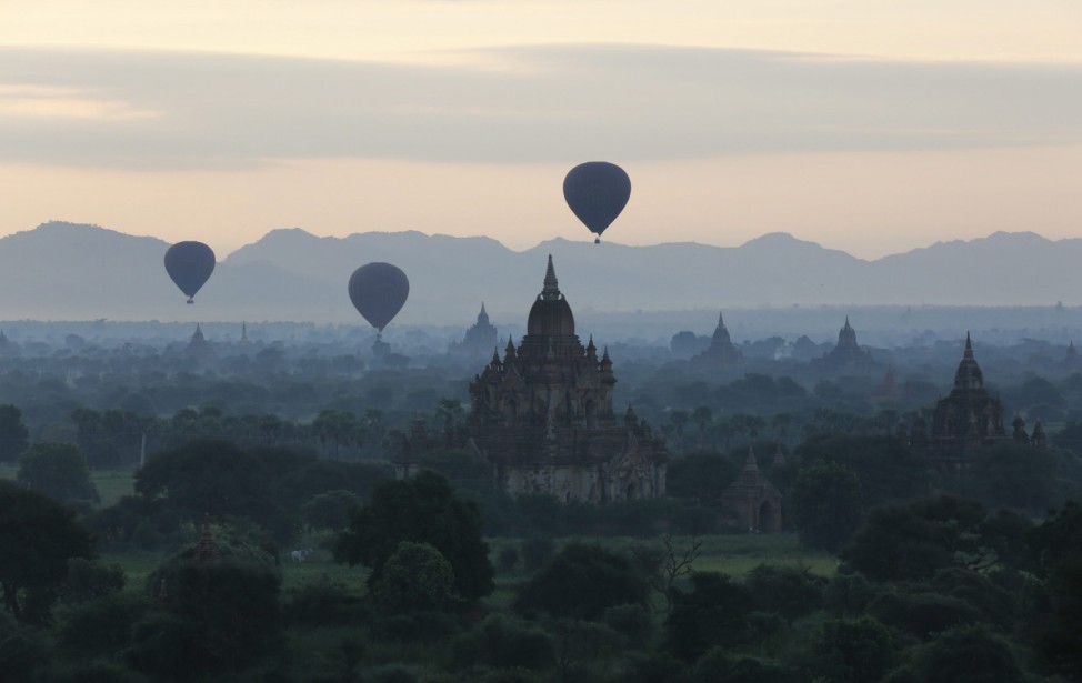Ancient city of Bagan in Myanmar