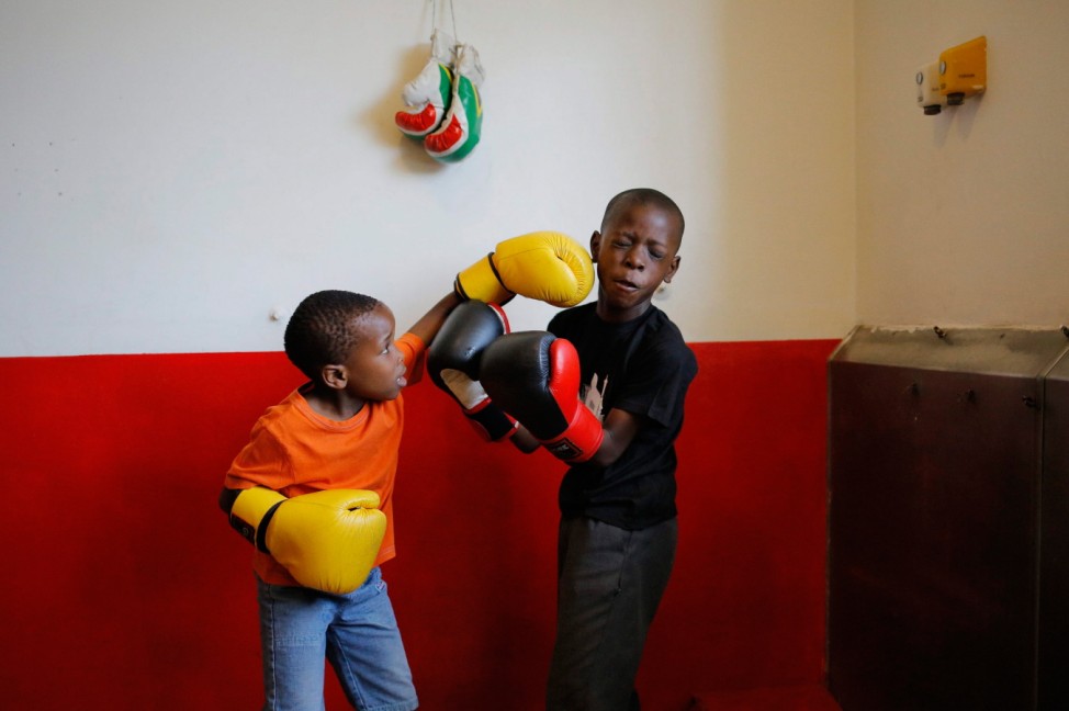 South Africa boxing 16 days of activism