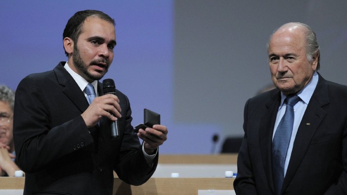 Ali bin Al-Hussein Sepp Blatter Fifa