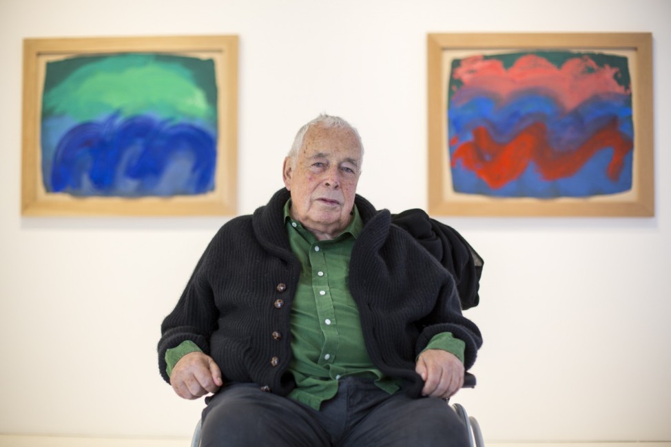 Rediscovered Works By Howard Hodgkin Exhibited At Gagosian Gallery