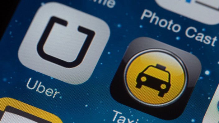 Jahresrückblick 2014 - Handy-App 'Uber'