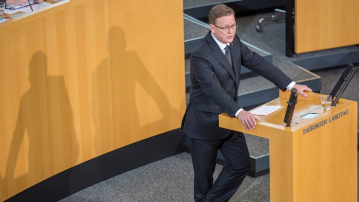 Wahl Ministerpräsident in Thüringen