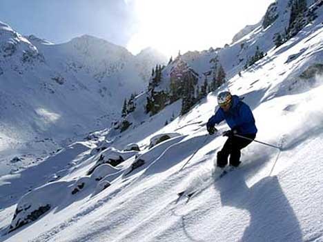 Heli-Skiing in Whistler, Herbke