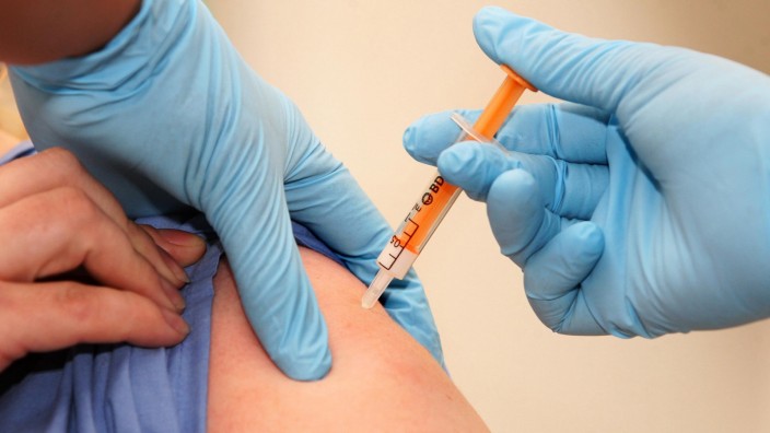 Schweinegrippe-Impfung in Großbritannien