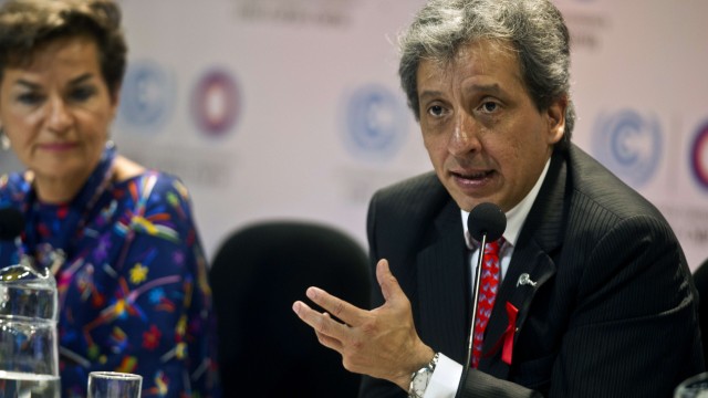 UN-Klimakonferenz in Lima: Manuel Pulgar-Vidal ist Perus Umweltminister und Spezialist für ökologische Rechtsfragen.
