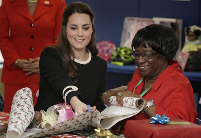 Catherine Duchess of Cambridge visit to the Northside Center for