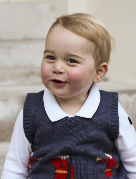 Prince George photos released