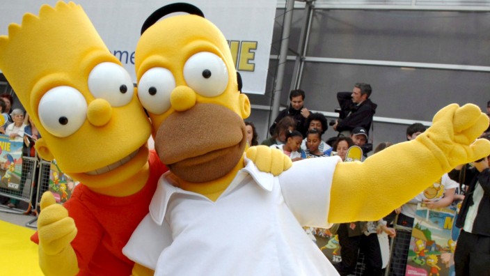 Homer und Bart Simpson