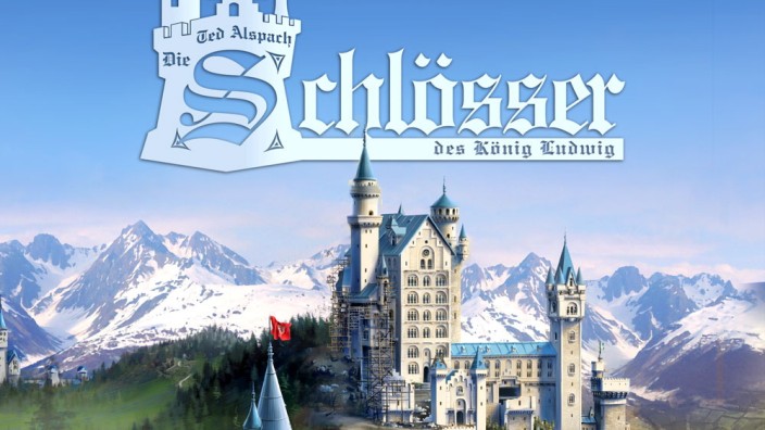 Neues Brettspiel: Im Spiel "Die Schlösser des König Ludwig" bauen ein bis vier Spieler das perfekte Schloss für den bayerischen Regenten nach.
