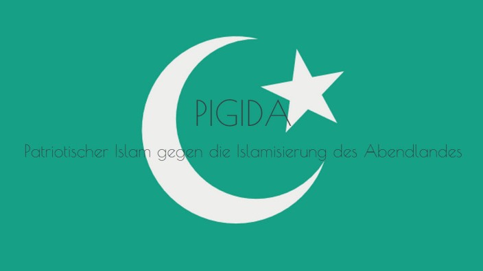 Satire auf Pegida: Christen ins Abendland, Muslime ins Morgenland: "Pigida" nimmt die Ängste von "Pegida" scheinbar ernst.